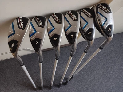 Tour Edge HL E522 Ironwood Irons Mitsubishi Fubuki HL Series 55R 6 thru A wedge - Image 1 of 4