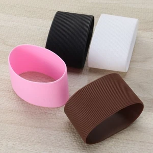 5 Pcs Travel Portable Coffee Cup Sleeves Reusable Bottle Protective - Picture 1 of 12