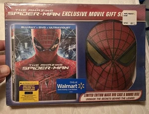 The Amazing Spider-Man Blu-Ray+DVD+Ultraviolet Movie Exclusive Gift Set Wal-Mart - Foto 1 di 2