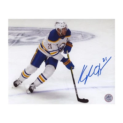 Foto autografiada por Kyle Okposo Buffalo Sabres hockey 8x10 Foto 1 de 2