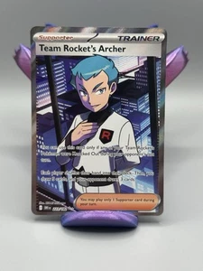 Team Rocket's Archer 223/182 Sv10: Destined Rivals Holo - Picture 1 of 2