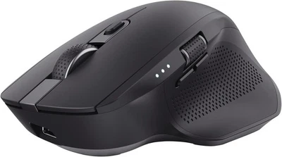 Trust Ozaa+ Multidevice Wireless Mouse Bluetooth + 2.4GHz, Programmable Black  - Image 1 of 4