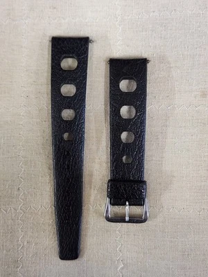 Tropic Sport Watch Strap 19 mm - Excellent Vintage 1960's Original Band Diver - Photo 1/4
