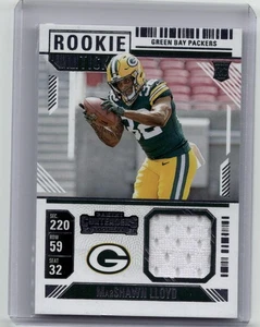 Muestras de boletos de novato 2024 Panini Contenders #RTS-MLD MarShawn Lloyd - Imagen 1 de 2