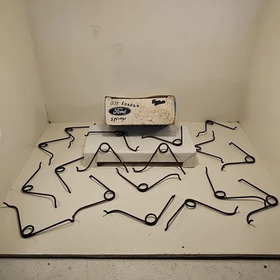 LOT OF 18 1957-1960 Ford F100/350 NOS DASH GLOVE BOX DOOR SPRINGS U.S.A. TRUCK - Image 1 of 4