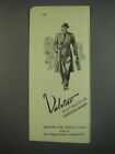 1949 Valstar Weatherwear Ad - Valstar Distinctive Weatherwear