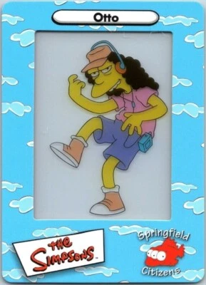 2000 ARTBOX THE SIMPSONS OTTO  #27 FILM CARDZ - Image 1 of 4