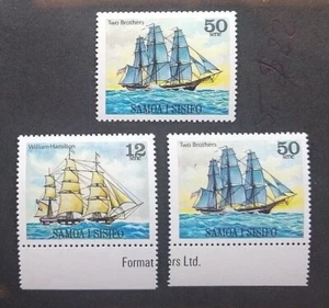 🦋 SAMOA 1979 - PART SET - SAILING SHIPS - MINT NEVER HINGED - - Picture 1 of 1