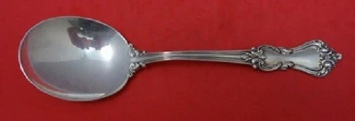 Colher de sopa Marlborough By Reed and Barton prata esterlina gumbo 7 1/8" - Imagem 1 de 1