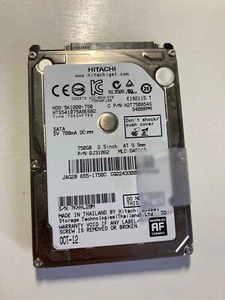 750GB hdd Apple Hitachi 2.5 - Afbeelding 1 van 4