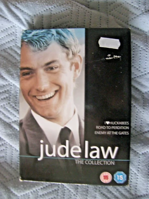 Jude Law, The Collection 3 DVDs, Enemy at the Gates, Huckabees, Road Perdition - Image 1 of 3