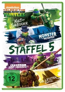 TEENAGE MUTANT NINJA TURTLES Complete Season 5 Five Fifth Series (2012) R2 DVD - Picture 1 of 1