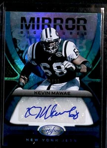2021 Panini Certified Mirror Signatures Kevin Mawae Auto 3/20 New York Jets - Picture 1 of 2