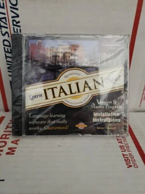 Learn Italian Now Transparent Language Learning Master Program PC CD-ROM ~ #177 - Image 1 of 2
