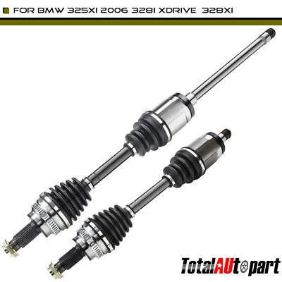 2x CV Axle Assembly for BMW 325xi 2006 328xi 330xi 335i xDrive Front Side 3.0L - Image 1 of 4