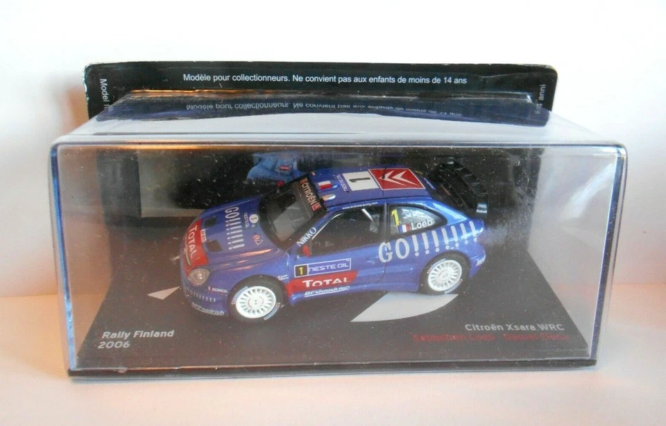 Die Cast Citroen Xsara Wrc Rally Finland 2006 S.Loeb - Scale 1/43 - Image 1 of 1
