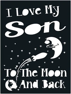 LOVE MY SON WALL ART DECAL STICKER - Picture 1 of 1