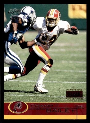 Pacific Premiere Date 1999 - Champ Bailey #435 (RC) 01/45 Redskins Foto 1 de 2