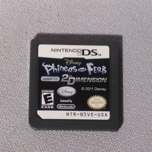 GIOCO NINTENDO DS Phineas e Ferb attraverso la seconda dimensione DSi NDS lite dsixl - Foto 1 di 2