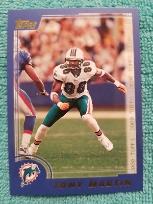 2000 TOPPS TONY MARTIN #49 MIAMI DOLPHINS - Image 1 of 4