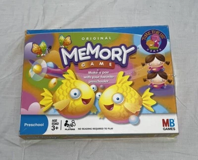 New MB Milton Bradley Hasbro Original Memory Game Preschool 3+ 2007 - Image 1 of 4