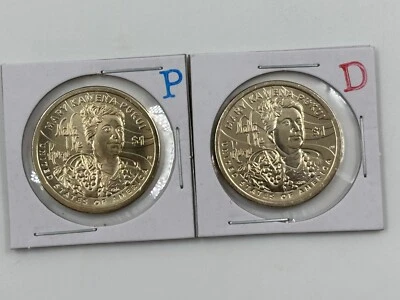 2025 PD P D Sacagawea $1 MARY KAWENA PUKUI  Native American ⭐ READY 2 SHIP⭐ - Image 1 of 3