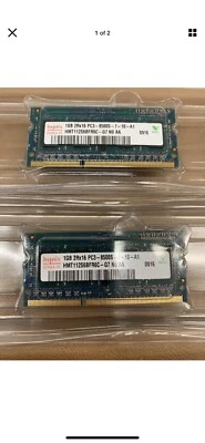 2 sticks Hynix RAM - each 1 GB 2Rx16 PC3 8500S - Total 2 GB - Image 1 of 2