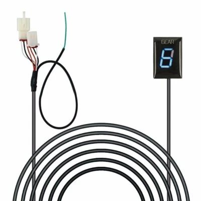 Indicador de engranaje LED azul para moto Honda CBR600 CBR1100 VFR800 CB400 XL125V Foto 1 de 4