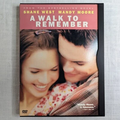 A Walk to Remember DVD Movie 2002 Widescreen Shane West, Mandy Moore - Image 1 of 4