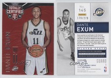 2014 Totally Certified Platinum Red /279 Dante Exum (Legs Not Visible) Rookie RC