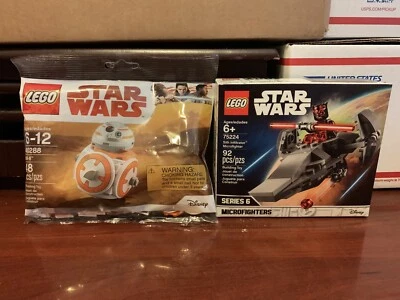 Lego Star Wars 75224 + 40288 Sith Infiltrator Microfighter BB-8 Darth Maul Set - Image 1 of 4