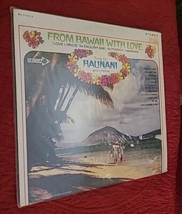 Haunani And Chorus – From Hawaii With Love 1968 33 RPM, LP, Record - Picture 1 of 7