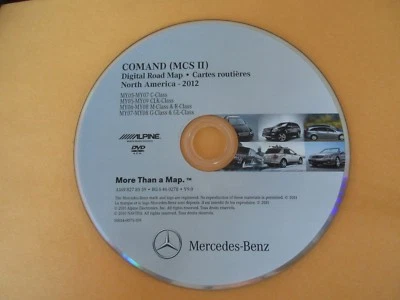 2005 06 07 08 2009 MERCEDES COMAND NAVIGATION DVD A169 827 85 59 V9.0 2012 OEM🟠 - Image 1 of 4