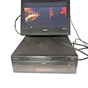 PIONEER CLD-M301 LASERDISC LD 5-DISC CD CDV PLAYER *tested/works* *no remote* - Picture 1 of 11
