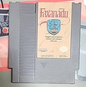 Faxanadu  Nintendo Entertainment System NES Cartridge Only Tested Working Good!