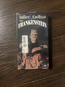 Abbott & Costello Meet Frankenstein (Sealed VHS, 1948) MCA Universal.  - Picture 1 of 1