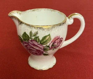 Vintage Royal Standard Bone China Milk Jug w Phelans Rose Floral Pattern England - Picture 1 of 14