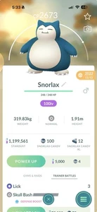 Snorlax - Pokémon GO (Beschreibung lesen) - Bild 1 von 2