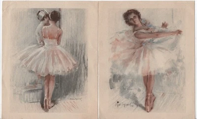 LOT DE 6 BELLES GRAVURES AVEC PUB DE LABORATOIRES - Photo 1/4