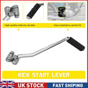 16mm Motorcycle Kick Start Lever Kickstarter Pedal For Honda CG 125 1985-2003 Uk - Picture 1 of 10
