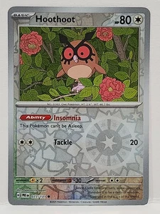 Hoothoot #77/131 Prismatic Evolutions 2025 Reverse Holo Pokémon TCG - Picture 1 of 2