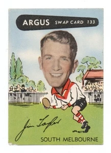 1954 Argus (133) Jim TAYLOR South Melbourne - Picture 1 of 2