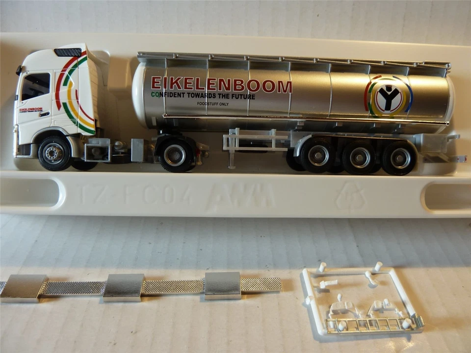 Volvo LKW 1/87 12 GL TSZ Eikelenboom AWM 8973.51 HO MERCE NUOVA + IMBALLO... - Immagine 1 di 4