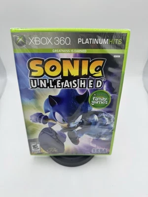 Sonic Unleashed Platinum Hits Xbox 360 CIB - Image 1 of 4