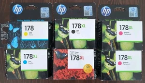 HP Tintenpatrone HP 178XL Set (6) Gelb, Cyan, Mag(2), Schwarz, Foto Ex 2014-16 - Bild 1 von 8