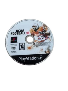 NCAA Football 10 (Sony PlayStation 2, PS2) - Disc Only Tested - Picture 1 of 2