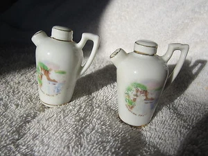 SET SOUVENIR NIAGARAFÄLLE N.Y. TEEKANNE SALZ & PFEFFERSTREUER - Bild 1 von 6