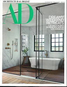 Architectural Digest June 2019 Dreamy Weekend Retreats - Picture 1 of 1