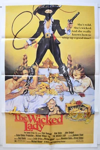 THE WICKED LADY (1983) Original One Sheet Film Poster - Michael Winner - Picture 1 of 1