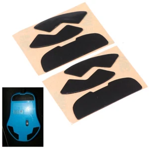 2Pcs Thickness Replace Mouse Feet Mouse Skates For Logitech G300 G300S JG - Photo 1/10
